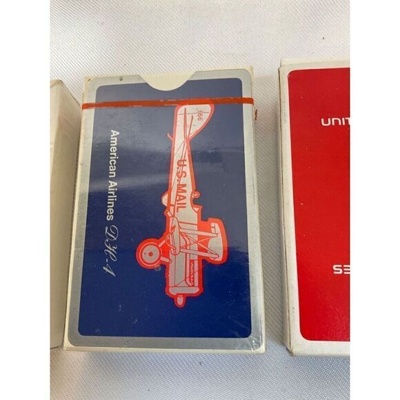 Vintage Airline Playing Cards New Sealed TWA United American‎ - Picture 5 of 9